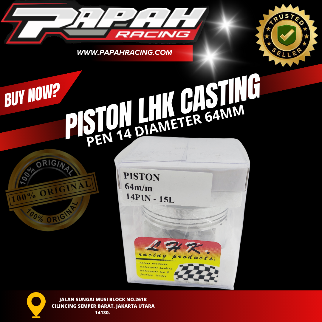 PISTON LHK CASTING DIAMETER 64 PEN 14